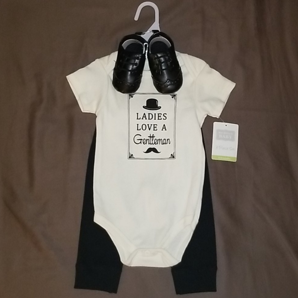 3 piece set for a 6-9 month old BOY.